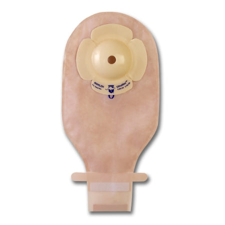 Marlen Manufacturing Ostomy Pouch UltraMax™ One-Piece System 9 Inch Length Drainable Deep Convex, Pre-Cut - Box of 5 - 53638-BX