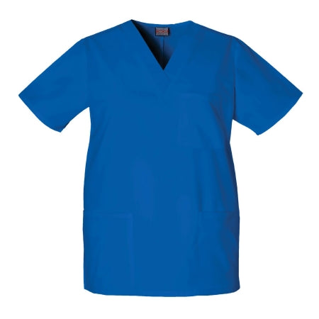 Standard Textile Scrub Shirt Large Royal Blue Unisex - Each - 82CC0167-EA
