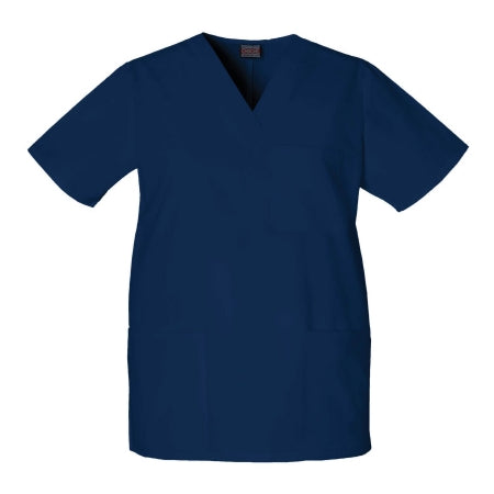 Standard Textile Scrub Shirt Large Navy Blue Unisex - Each - 82C00740-EA