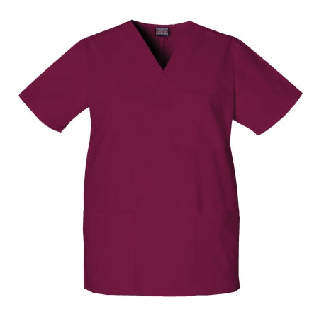 Standard Textile Scrub Shirt 2X-Large Wine Unisex - Each - 82C01903-EA