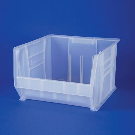 Health Care Logistics Storage Bin HCL® Super Tough Clear Plastic 12 X 18-3/8 X 20 Inch - Each - 1408C-EA