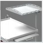 Waterloo Industries Cart Swiveling Monitor Shelf For Steel Carts - Each - ER-SHLF-EA