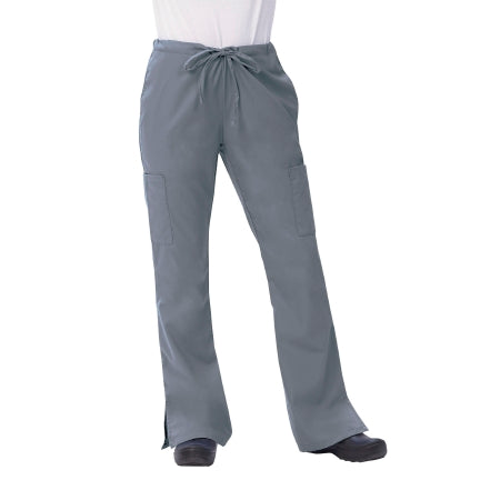 Fashion Seal Uniforms Scrub Pants Cargo X-Small / Petite Pewter Female - Each - 8104-XS PET-EA