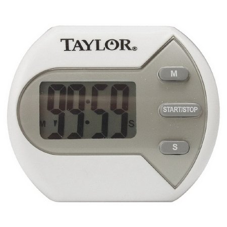 Grainger Electronic Alarm Timer Count Down TAYLOR® 100 Minutes LCD Display - Each - 3NZR6-EA