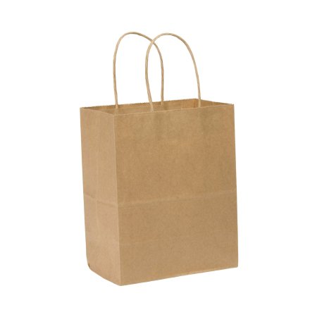 RJ Schinner Co Shopping Bag Duro® Tempo Brown Kraft Paper - Case of 250 - 87097-CS