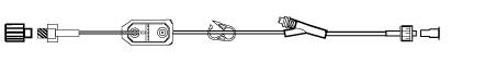 BD IV Extension Set Smartsite® Needle-Free Port 17 Inch Tubing With Filter Sterile - Each - 20028E-EA