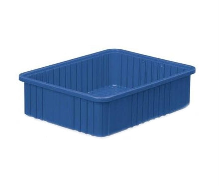 Market Lab Inc Storage Bin Blue Polyurethane 6 X 17-1/2 X 22-1/2 Inch - Each - 3550-BL-EA