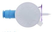 ICU Medical Vial Spike ChemoLock® - Case of 25 - CL-80S-5-CS