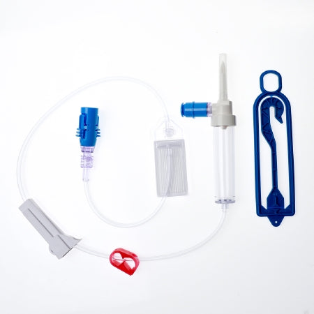 ICU Medical Primary IV Administration Set ChemoLock® Gravity 20 Drops / mL Drip Rate With Filter 30 Inch Tubing - Case of 50 - CL3528-CS