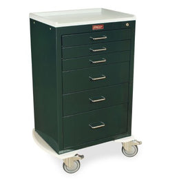 Harloff Anesthesia Cart Mini24 22 X 29.25 X 42.75 Inch Beige (3)-3 Inch, (2)-6 Inch, (1)-9 Inch Drawer Configuration, 16.75 X 18.5 Inch Internal Drawer - Each - 4256K-EA