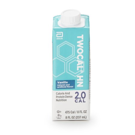 Abbott Nutrition Oral Supplement TwoCal® HN Vanilla Flavor Liquid 8 oz. Reclosable Carton - Each - 64809-EA