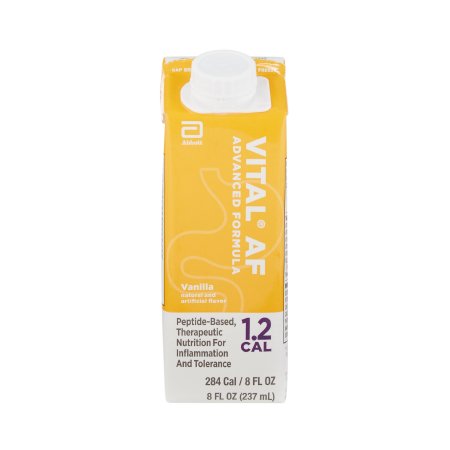 Abbott Nutrition Oral Supplement Vital® AF 1.2 Cal Vanilla Flavor Liquid 8 oz. Reclosable Carton - Each - 64828-EA