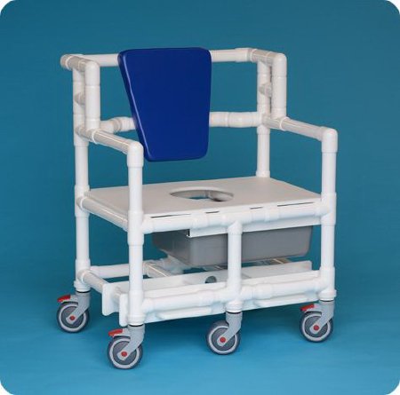 IPU Shower Chair ipu® Padded Backrest 700 lbs. Weight Capacity - Each - BSC660P-EA