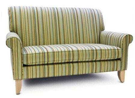 Graham-Field Loveseat Graham Field Cherry / Navy Fixed Armrests Fabric Upholstery - Each - CGR1042G2-EA