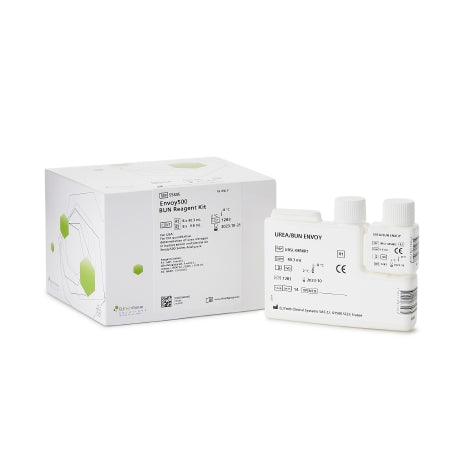 Elitech Group Inc Reagent Kit Envoy® Renal / General Chemistry Urea Nitrogen (BUN) For Envoy 500+ Chemistry System 1,200 Tests R1: 8 X 36 mL, R2: 8 X 9 mL - KT/1200 - 55445-KT