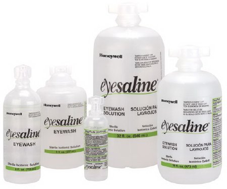 Honeywell Safety Products Eyewash Solution Eyesaline® 16 oz. Bottle - Each - 32-000454-0000-H5-EA