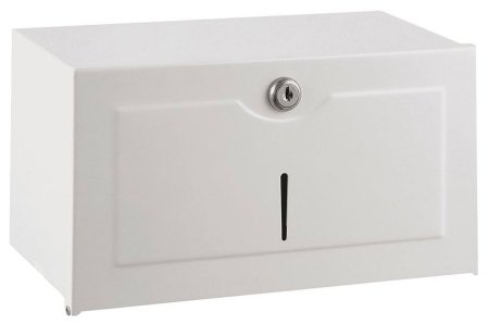 Grainger Paper Towel Dispenser TOUGH GUY® White Steel Manual Pull 600 Count Wall Mount - Each - 22LC61-EA