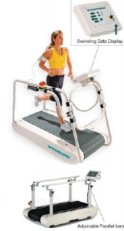 Patterson Medical Supply Bariatric Medpro Treadmills Woodway - Each - 560398-EA