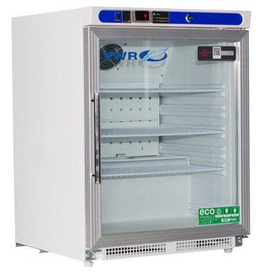 VWR International Undercounter Refrigerator VWR® Laboratory Use 4.5 cu.ft. 1 Swing Door Automatic Defrost - Each - 10819-884-EA