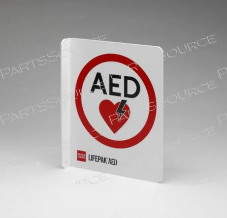 The Palm Tree Group Door / Wall Sign First Aid Sign Parts Source® AED - Each - 11998-000333-EA
