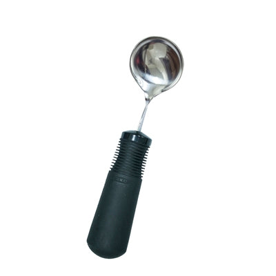 Fabrication Enterprises Spoon Good Grips® Super Spoon Silver / Black Stainless Steel - Each - 61-0220-EA
