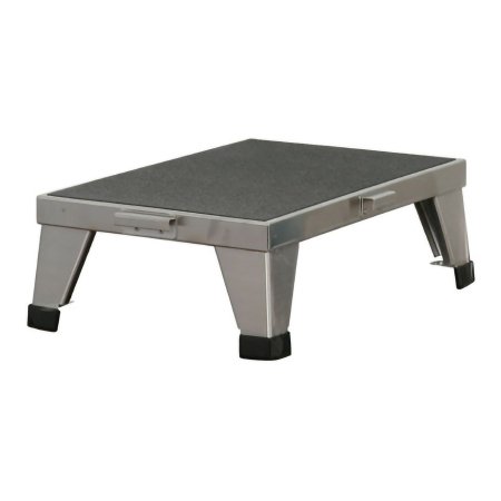 UMF Medical Step Stool UMFmedical™ Stackable 1 Step Stainless Steel Frame 6 Inch Step Height - Each - SS8380-EA