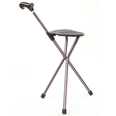 Mabis Healthcare Seat Cane Switch Sticks® Aluminum 34-1/4 Inch Height Kensington Print - Each - 502-2002-5104-EA