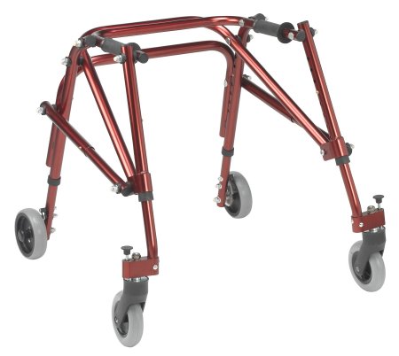 Drive Medical Posterior Gait Trainer Adjustable Height Nimbo Aluminum Frame 85 lbs. Weight Capacity 19 to 25 Inch Height - Each - KA2200-2GCR-EA