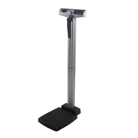 Health O Meter Column Scale Health O Meter® Digital Display 550 lbs./ 250 kg Capacity Gray AC Adapter / Battery Operated - Each - 500KLAD-EA