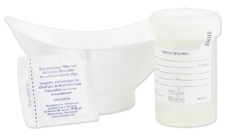 Medegen Medical Products LLC Urine Specimen Collection Kit UriAid™ 120 mL (4 oz.) Specimen Collection Container Sterile - Case of 50 - M4625-CS