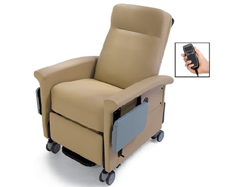 Champion Manufacturing Medical Transport Power Recliner Ascent 65 Series Vinyl 4 Inch Casters - Each - 65PMOX70-T7I-EA