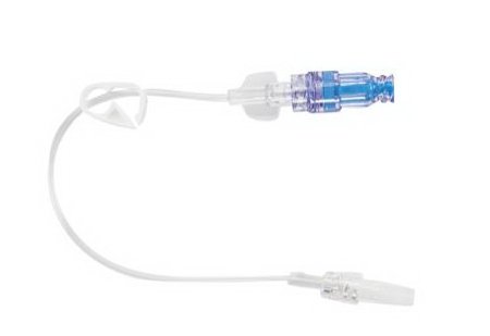 BD IV Extension Set MaxZero™ Needle-Free Port Standard Bore 7 Inch Tubing Without Filter Sterile - Case of 50 - MZ5310-CS