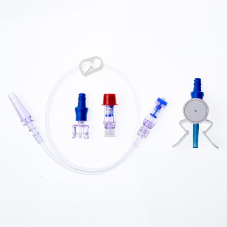 ICU Medical IV Extension Set 21 Inch Tubing - Case of 50 - CH3929-CS