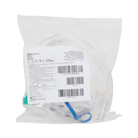McKesson NonRebreather Oxygen Mask McKesson Elongated Style Pediatric Adjustable Head Strap - Each - 3226E-EA