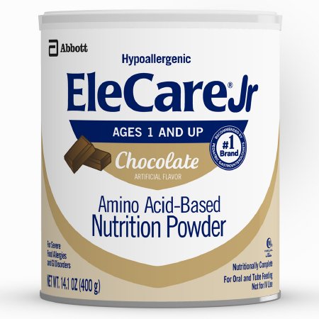 Abbott Nutrition Pediatric Oral Supplement EleCare® Jr 14.1 oz. Can Powder Amino Acid Protein Maldigestion - Case of 6 - 66273-CS