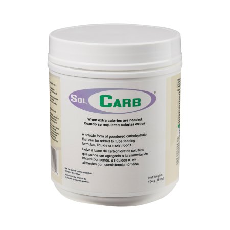 Epic Pharmaceutical Industries Corp Oral Supplement SolCarb® Unflavored Powder 16 oz. Jar - Each - 7001-N-EA
