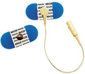 Philips Healthcare ECG Resting Electrode Philips™ Foam Backing Snap Connector 30 per Pack - Case of 300 - 989803101301-CS