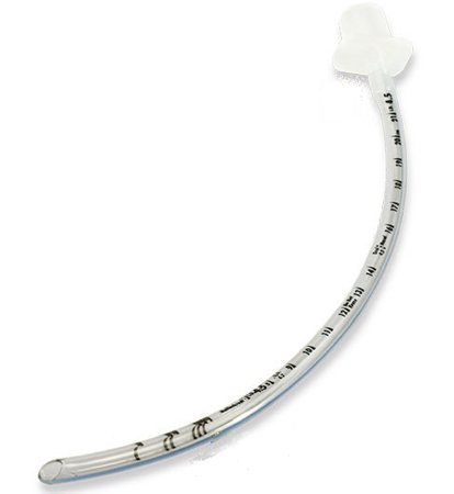 Medtronic MITG Uncuffed Endotracheal Tube Shiley™ Curved 5.0 mm Pediatric Murphy Eye - Box of 10 - 86238-BX