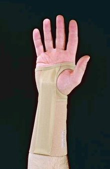 Alimed Wrist Splint Freedom® Elastic Left Hand Beige Small - Each - 2970003597-EA