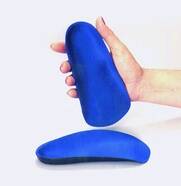 Alimed FREEDOM® Accommodator™ Plantar Fasciitis Insole 3/4 Length Size 7 Foam / Nylon / Plastic Blue Male 12 to 13 - Pair - 2970008008-PR