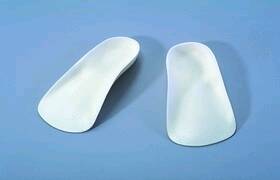 Alimed FREEDOM® XPE Insole 1/2 Length Size 1 Foam / Nylon / Plastic White Female 5 to 6 - Pair - 2970008033-PR