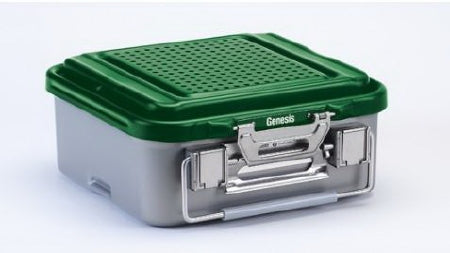 V. Mueller Sterilization Container Genesis® 6 X 12 X 23 Inch - Each - CD3-6B-GREEN-EA