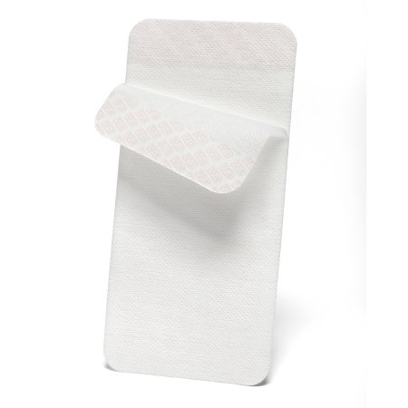 3M Dressing Retention Tape with Liner 3M™ Medipore™ Dress-It White 3-7/8 X 7-7/8 Inch Soft Cloth NonSterile - Case of 100 - 2955-CS