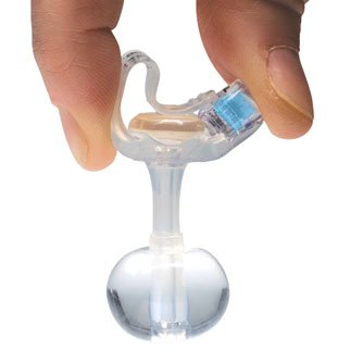 Applied Medical Technologies Low Profile Balloon Button Gastrostomy Tube MiniONE® 14 Fr. 2.7 cm Tube Silicone Sterile - Each - M1-5-1427-I-EA