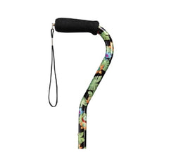 Apex-Carex Healthcare Offset Cane Carex® Aluminum 31 to 40 Inch Height Bahama Print - Case of 2 - FGA56400 0000-CS