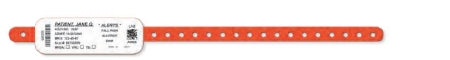 Precision Dynamics Identification Wristband with Shield Pharmex® Conf-ID-ent™ Write On Band Adhesive Closure Without Legend - Case of 2700 - WBZA234T-1-CS
