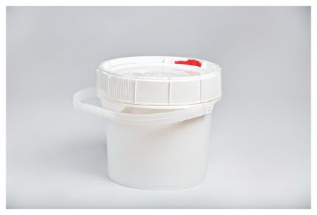 Fisher Scientific Utility Pail Fisherbrand™ Life Latch™ 5 gal. White - Each - 19058155-EA