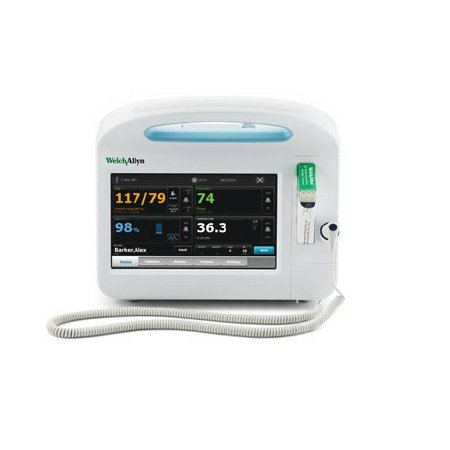Welch Allyn Patient Monitor Connex® 6700 Series Vital Signs Monitoring Type NIBP, Pulse Rate, SpO2, SureTemp AC Power - Each - 67NXTP-B-EA