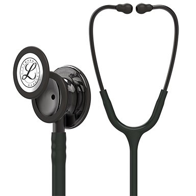 3M Classic Stethoscope 3M™ Littmann® Classic II™ Black 1-Tube 27 Inch Tube Double-Sided Chestpiece - Each - 5811-EA