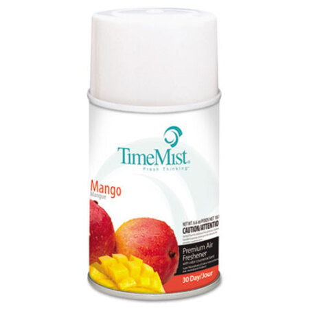 TimeMist® Premium Metered Air Freshener Refill, Mango, 6.6 oz Aerosol Spray - Each - TMS-1042810EA-EA